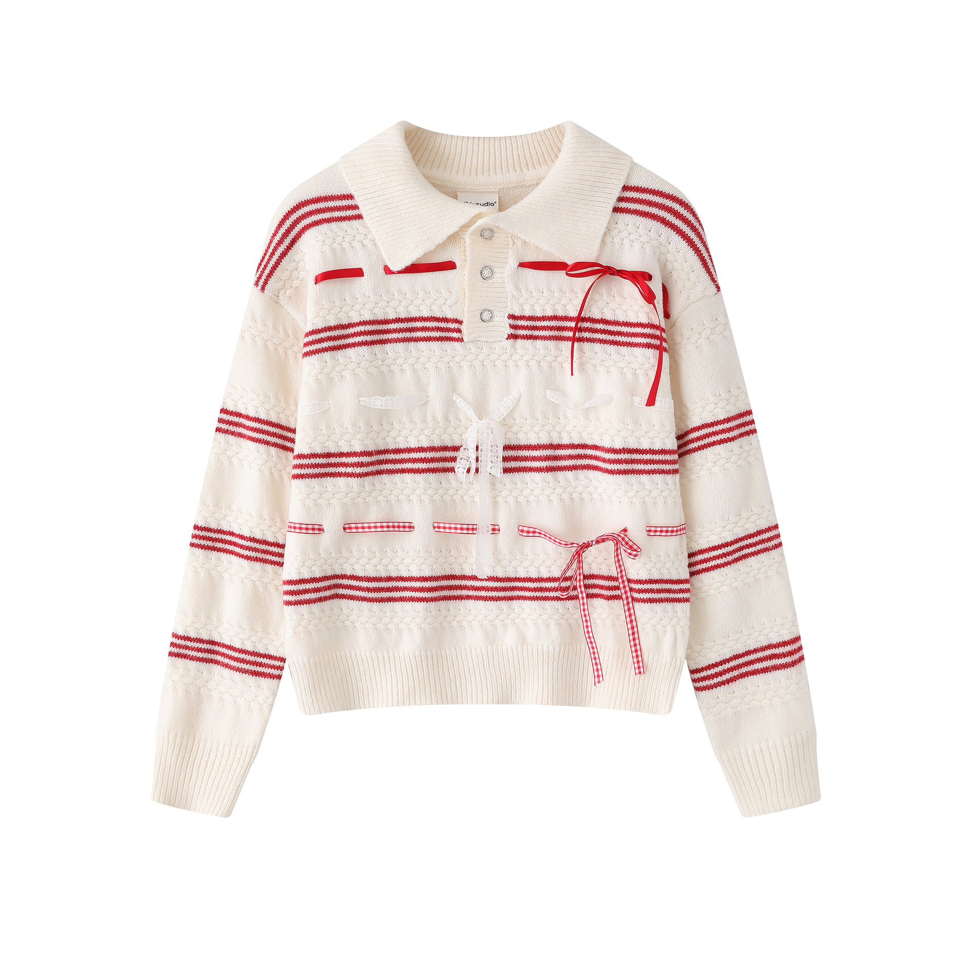 Butterfly tie sweater — image 1