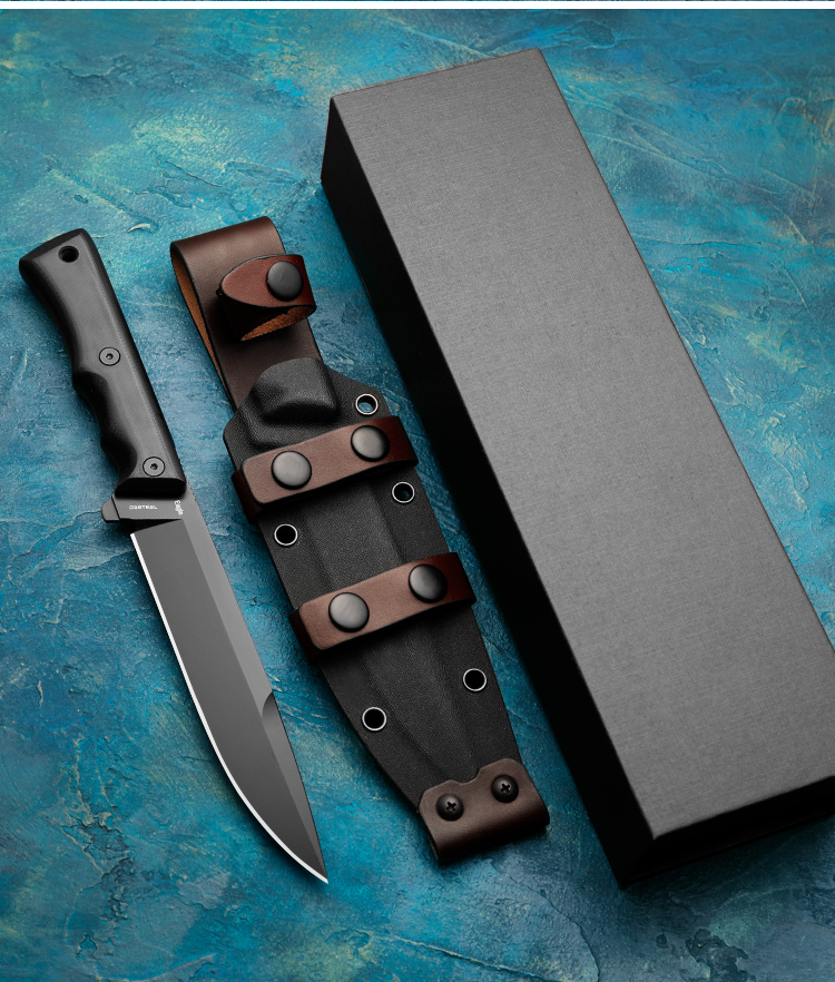 High Hardness Multi-functional One Knife Mountaineering Camping Outdoor Fishing Survival Self-defense Knife — image 6