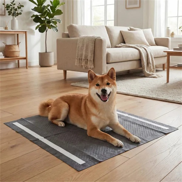 Paquetes de 150 Paños para Perros con Carbón Activo, 24"x24", 6 Capas Ultra Absorbentes con Control de Olor — imagen 4