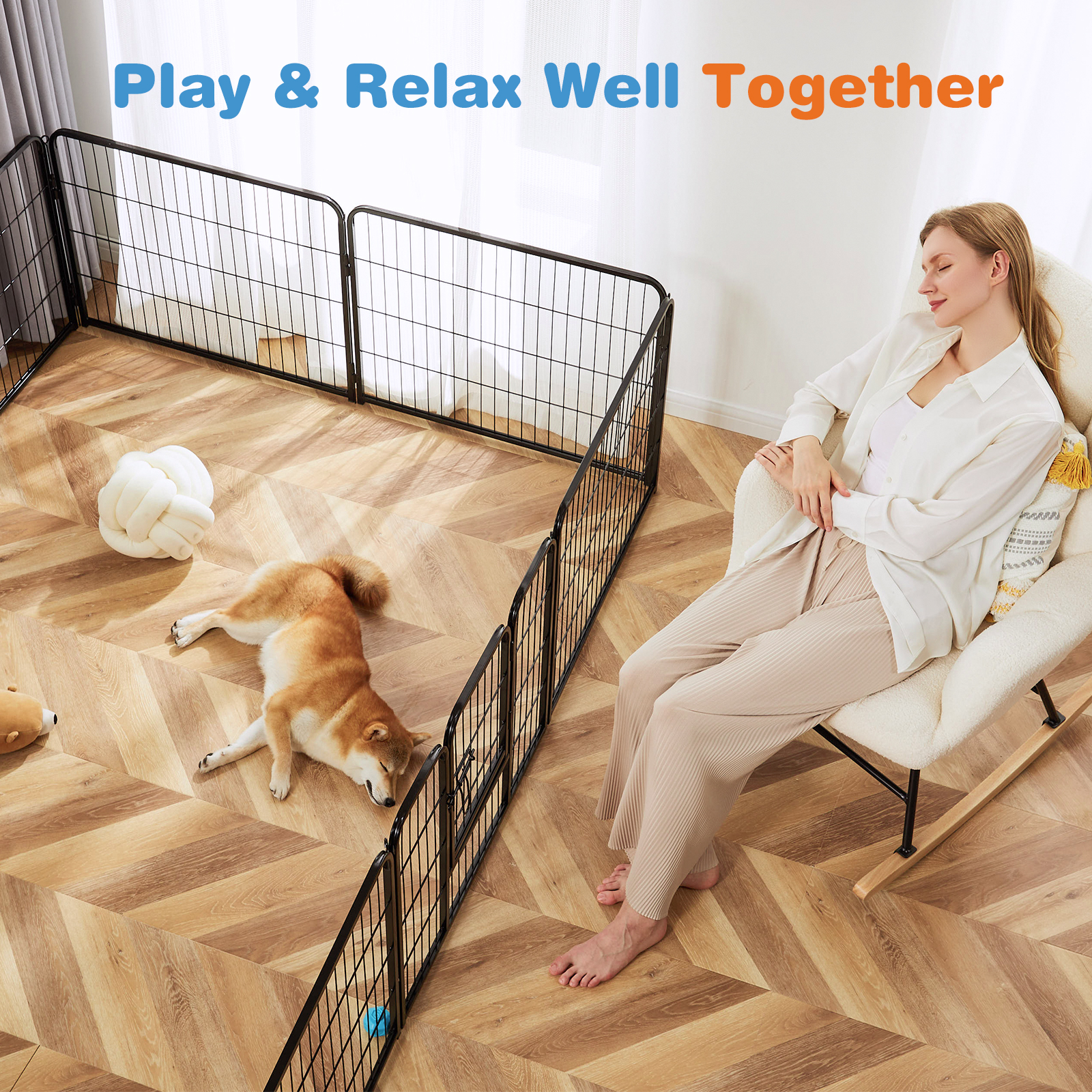 Dog Game Fence Indoor Fence — image 8