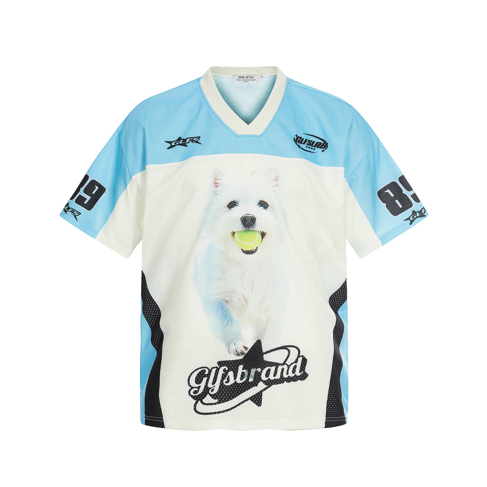 Dog tennis printed short sleeved shirt — image 2