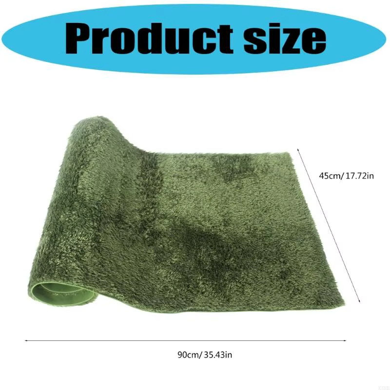 Customizable Size Fiber Mat for Reptiles Habitats Terrarium Substrate Liner Reptiles Tanks Bedding Mat Liner KXRE — image 6