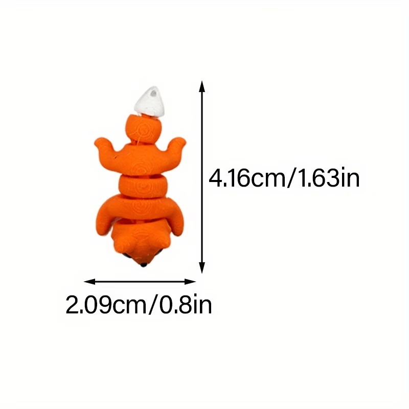 60PCS Random Small Animal Figurine Set, 3D Printed Mini Articulated Animal Assortment, Cute Mini Desk Decor And Micro Landscape Ornaments — image 3