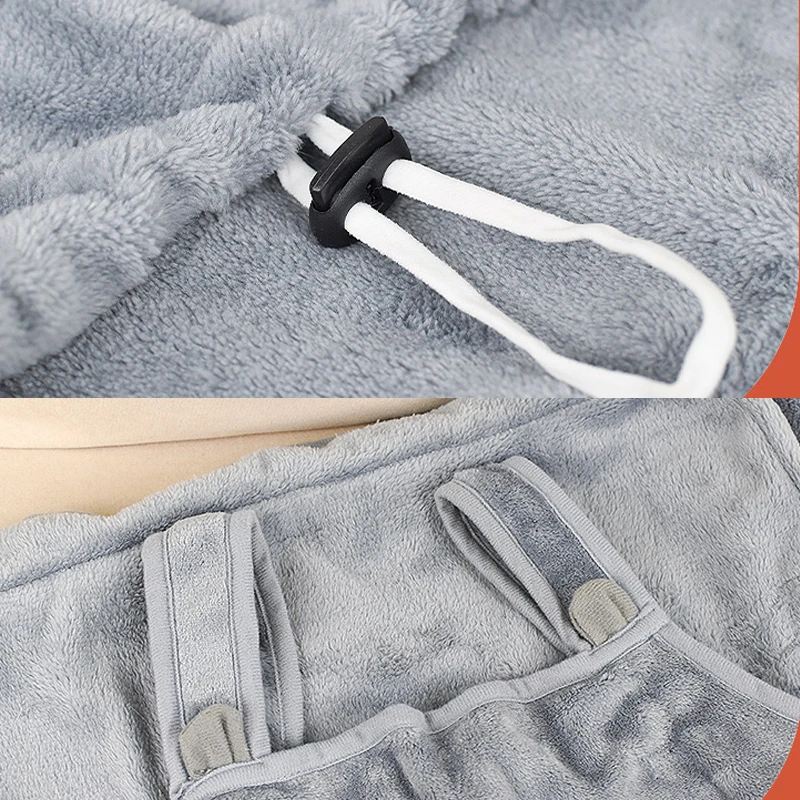 Pet transport apron, hanging chest bag for cats and puppies, plush, winter supplies — image 5