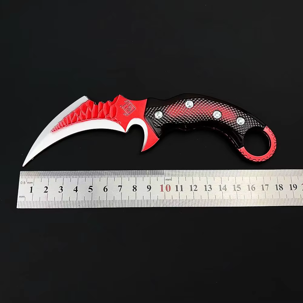 Military Switchblade Clone - Butterfly Knife for FPS Fans, Rust Resistant Metal Role Playing Prop Accessories Spec Ops — image 4