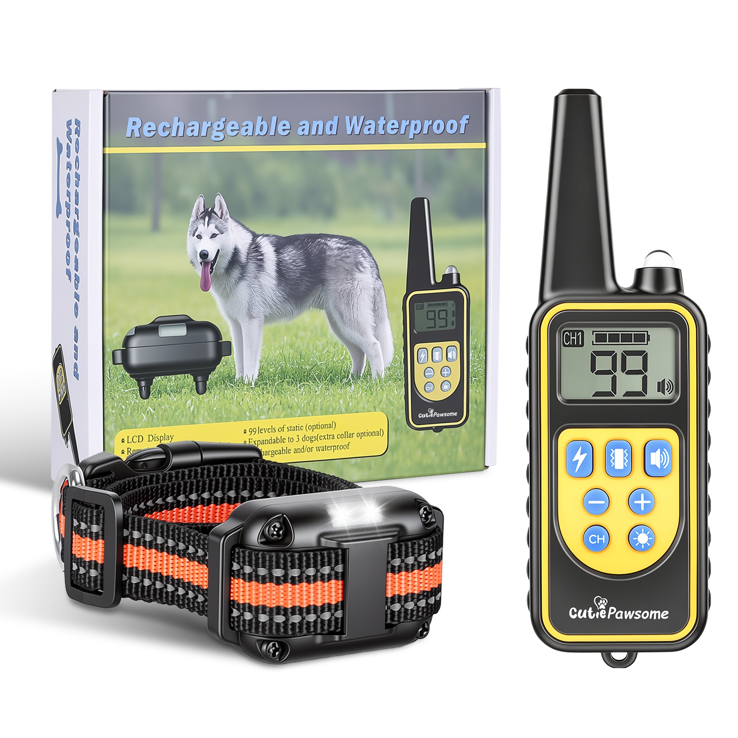 Collar de Adiestramiento para Perros con Control Remoto — imagen 4