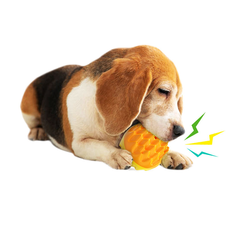 Dog Toy Training Teeth Grinding Ball Speaking Toothbrush Dog Outdoor Interaction — image 3
