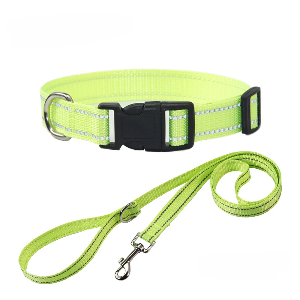 Conjunto de Cuello y Correa para Perros en Nylon - Accesorios para Mascotas Pequeñas, Medianas y Grandes — imagen 13