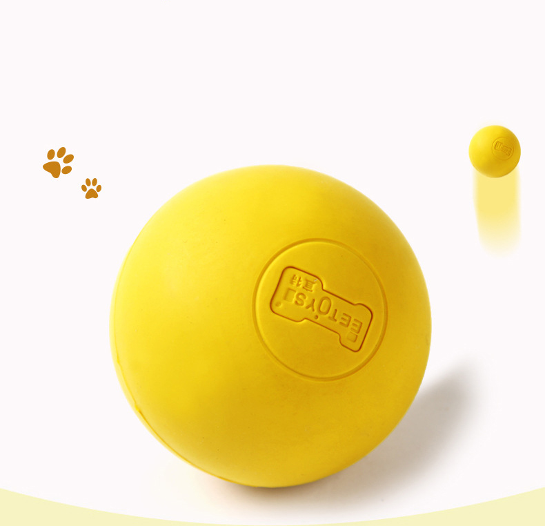Pelota de Juguete para Perros de Bola Elástica y Rígida Interactiva para Entrenamiento Molar — imagen 1