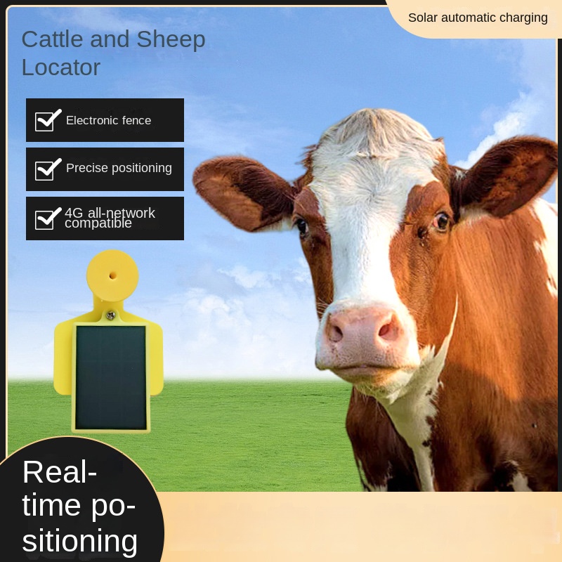 Beidou GPS Livestock Animal Tracker with Anti-Removal, Anti-Loss, Solar Charging — image 4