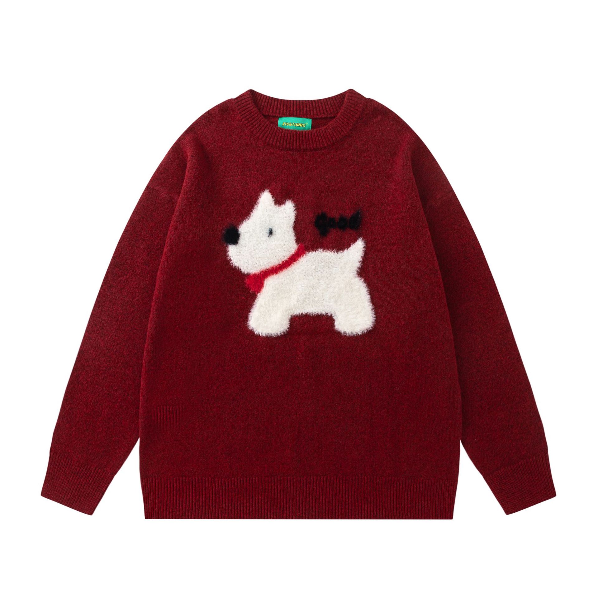 Unique puppy design sweater — image 4