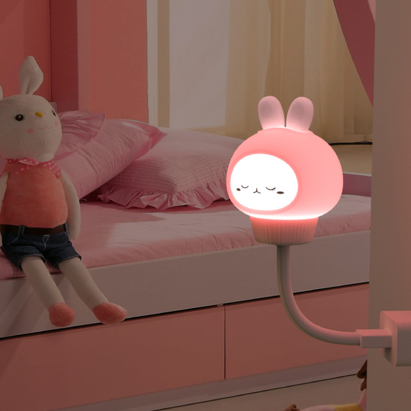 USB Bear, Rabbit, Kitten, Duckling, Children's Room, Dormitory, Breastfeeding And Feeding, Remote Control Night Light — image 7
