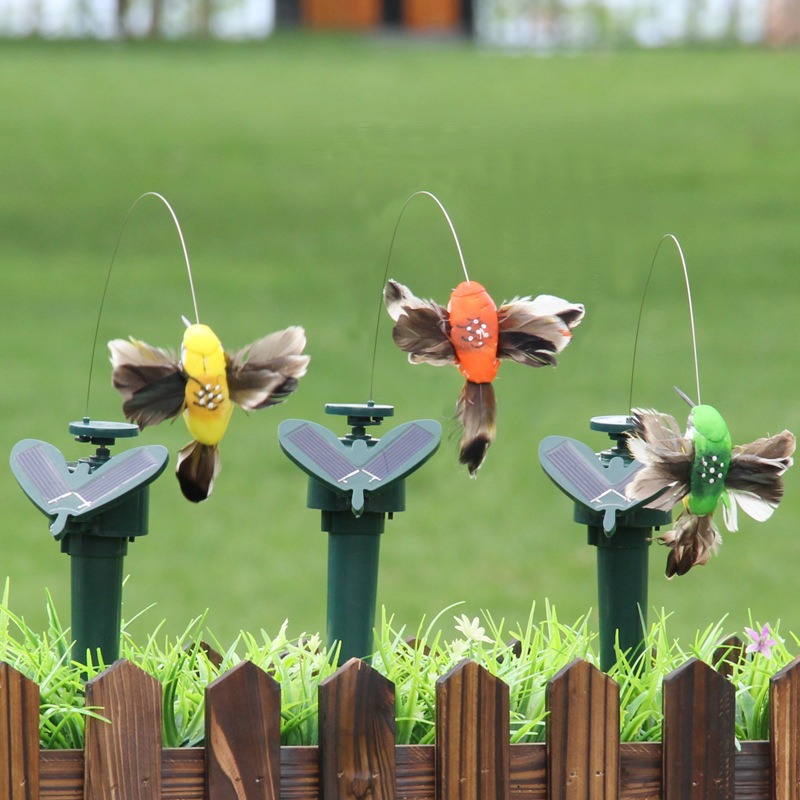 Solar Butterfly, Hummingbird, Horticulture, Countryside Mall, Shop Decoration Toys, Electric Flying Simulation Butterflies — image 2