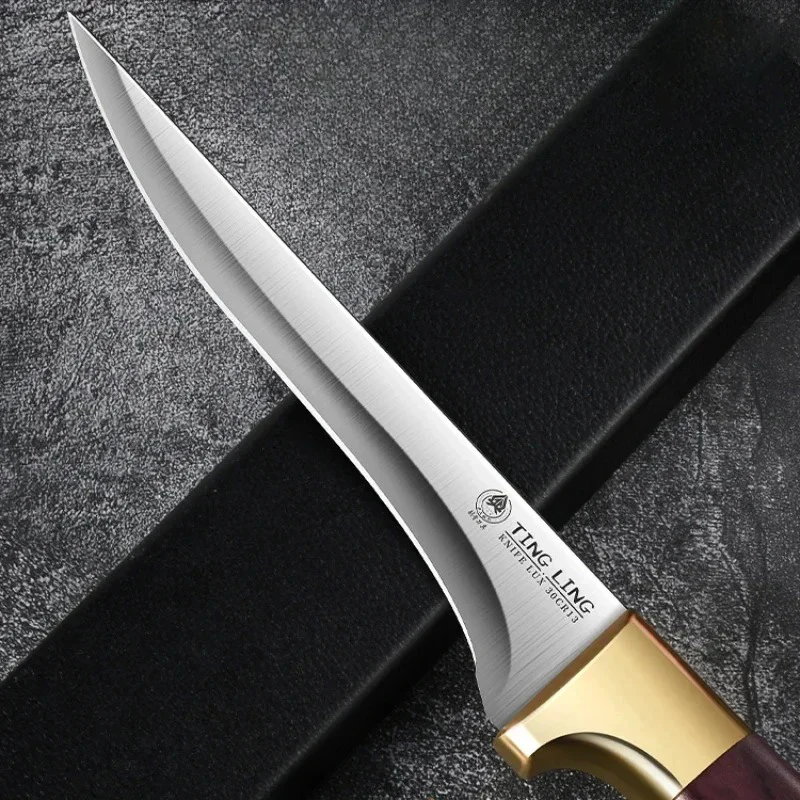 Professional high-hardness cutting knife, kitchen cooking knives, special bone removal knives, kitchen fruit knife, and peeler — image 1