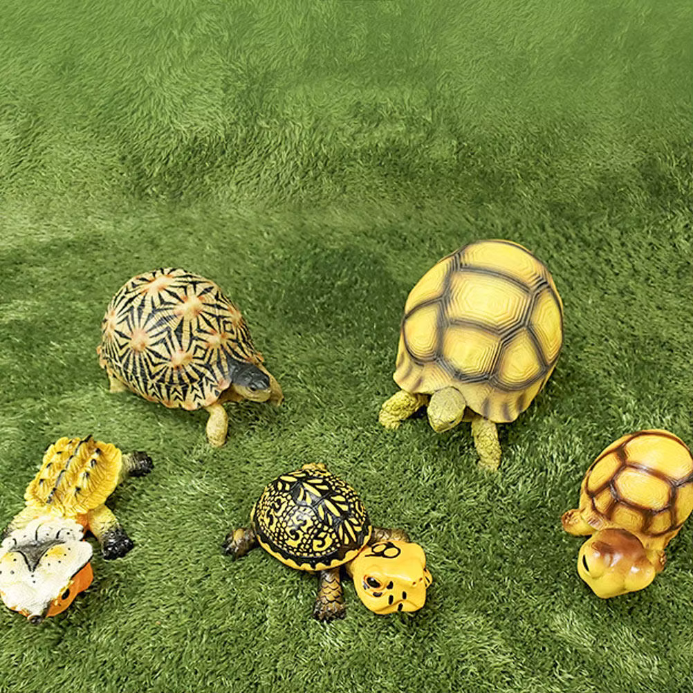 Reptile Mat Soft Cotton Fake Lawn Natural-Looking Reptile Accessory for Turtle Tank Snake Bedding Lizard Cage Decor Artificial — image 6