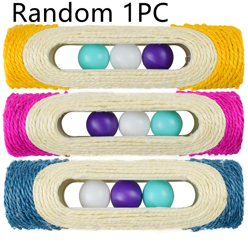 Juguetes de tambor de sisal largos para gatos (3 unidades) — imagen 7