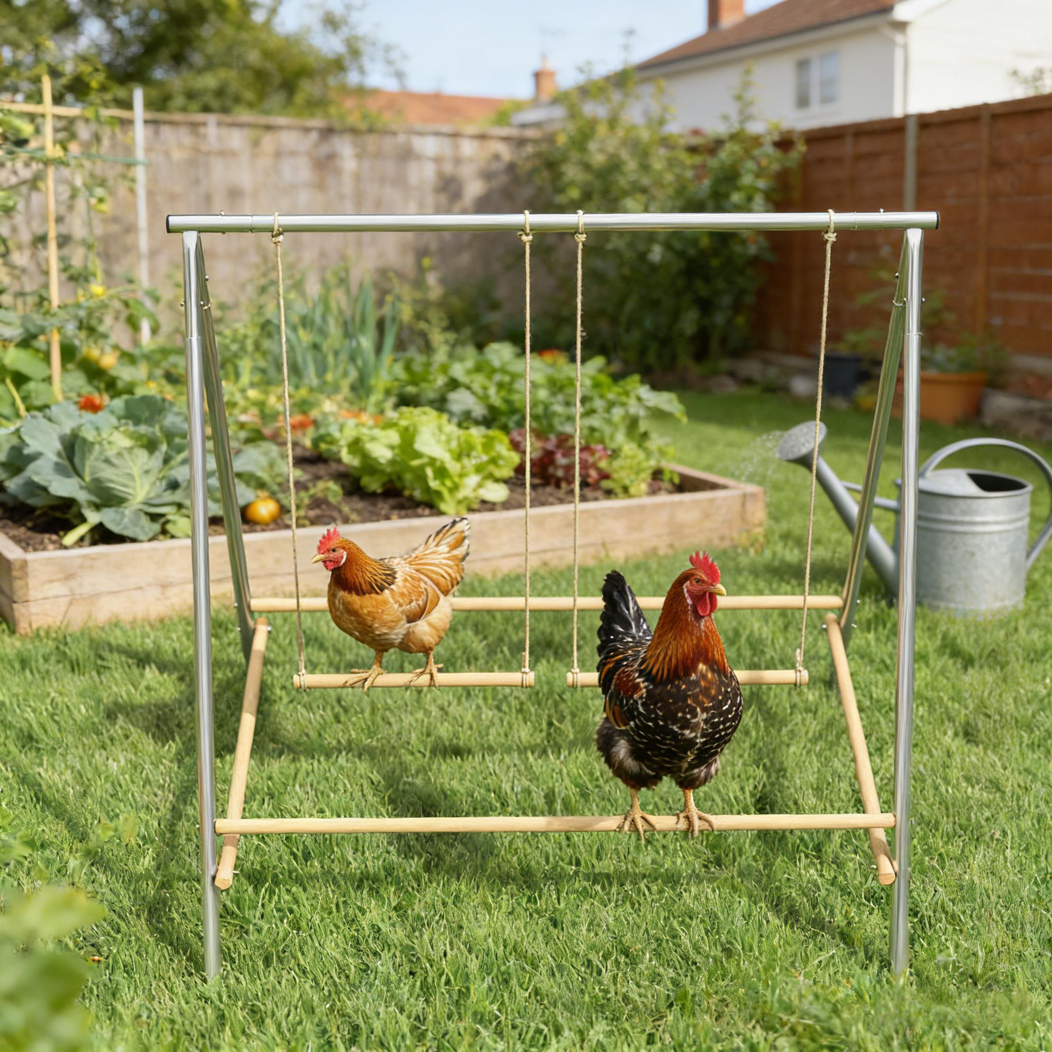 Coop Accessories, Chicken Perch For Coop, Chicken Roosting Bars — image 1
