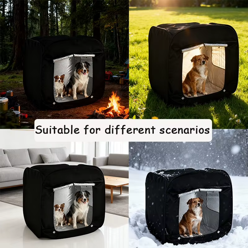 2026 Windproof New Foldable Multi-Functional Extra Large Pet Tent, Training Equipment, Suitable for Indoor Play/outdoor Shading — image 4
