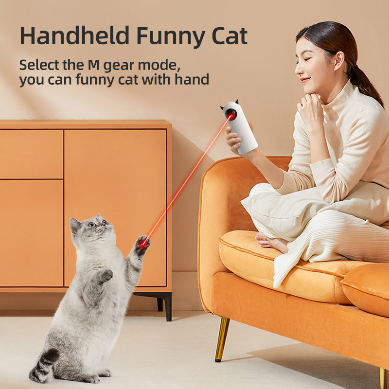 Juguetes de Teaser para Gatos Eléctricos Automáticos Infrarrojos — imagen 2