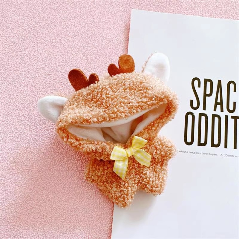 Cotton doll with starfish body normal body 15CM Christmas shawl cloak Christmas hat — image 11