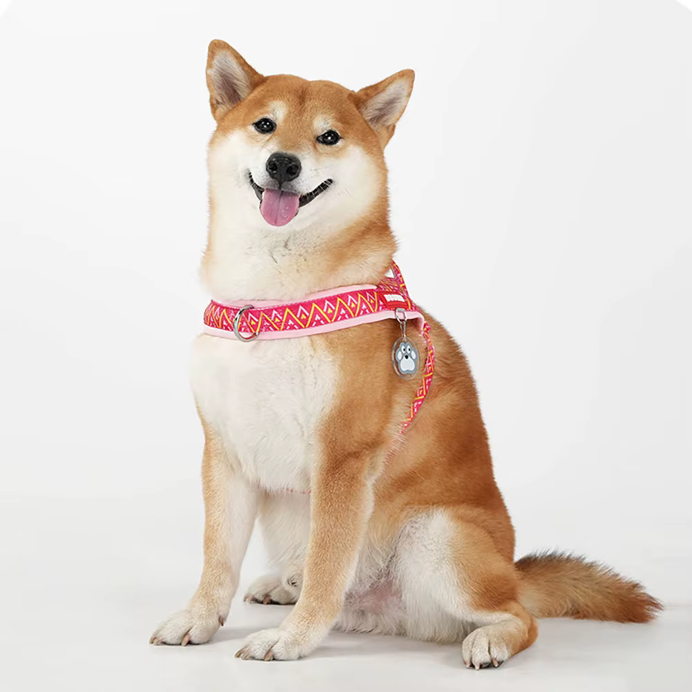 Traje de Trenza para Perros con Diseño Estampado, Suave y Ajustable sin Tirar con Manija para Todas las Razas de Mascotas — imagen 4