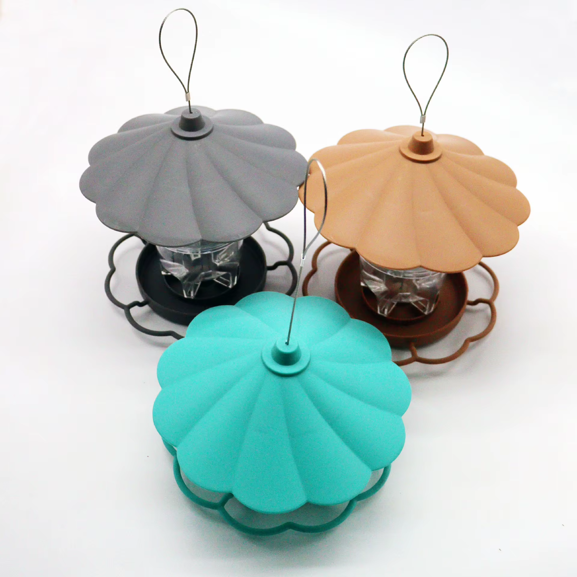 Backyard Bird Feeders Wild Bird Feeders Attract Diverse Birds with Elegant, Waterproof Lantern Bird Feeder for Outdoor Viewing — image 6