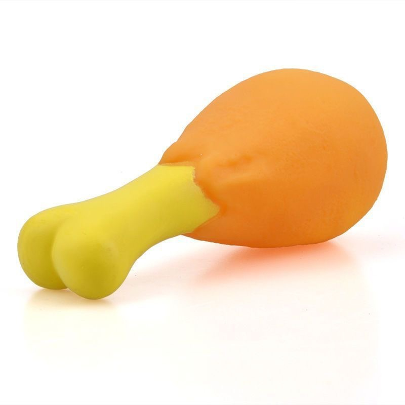 Nuevo juguete de sonido de látex para perros pequeños, masticar y triturar dientes, limpiar dientes, juguete interactivo de rompecabezas para perros — imagen 3