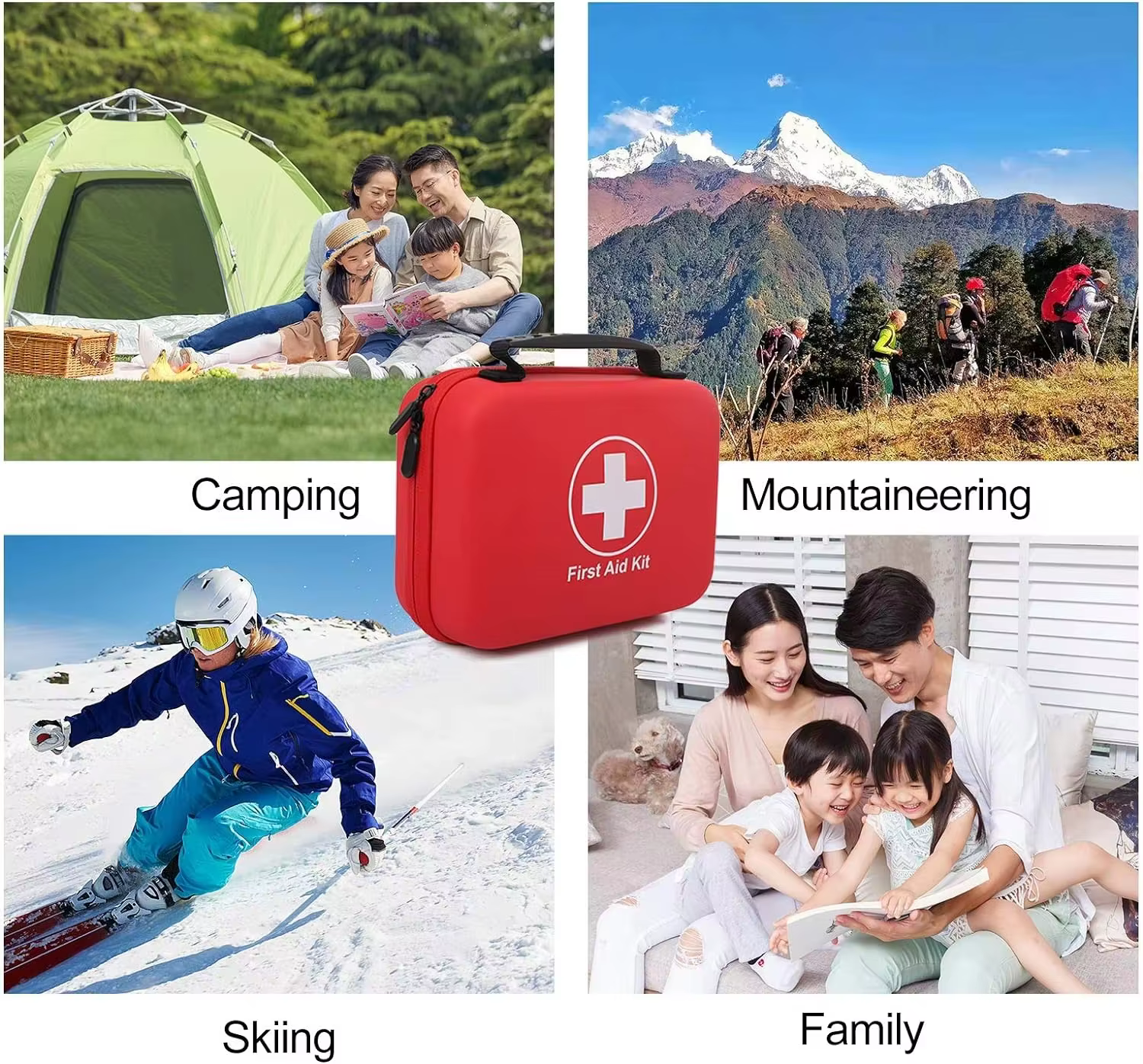 Portable First Aid Kit For Outdoor Adventures, Hiking, Car Traveling, And Camping (First Aid Kit Does Not Include Medication) — image 5