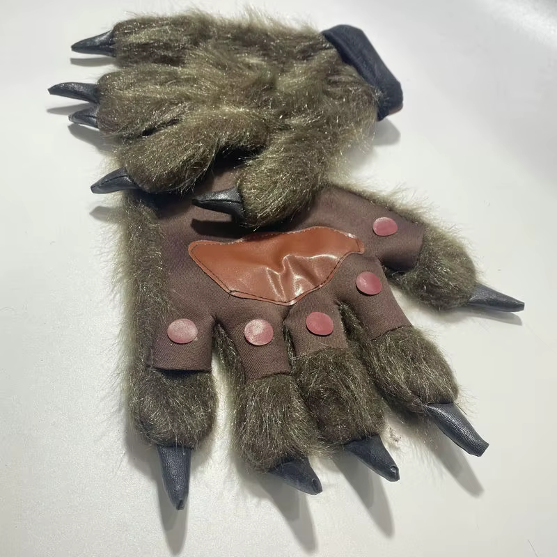 Guantes de Látigo de Monstruo de Halloween - Accesorios de Teatro para Niños y Adultos — imagen 1