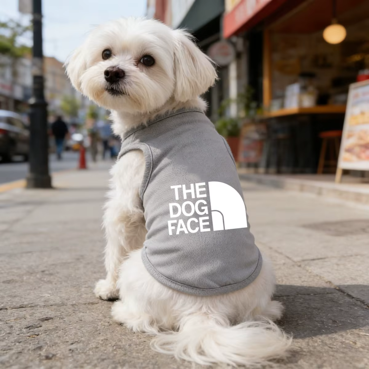 Camiseta de Verano de Colores Sólidos para Perros y Gatos: Ligera y Respirable Ropa de Mascotas — imagen 4