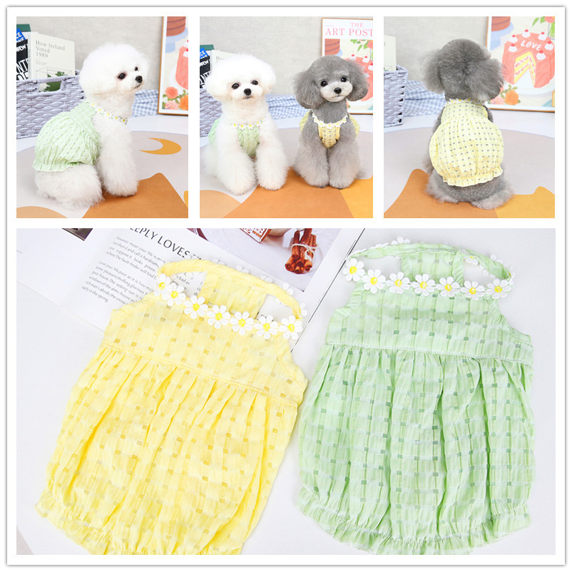 Ropa para Mascotas de Primavera y Verano - Ropa para Perros Pequeños - Vestimenta para Animales Domésticos — imagen 1