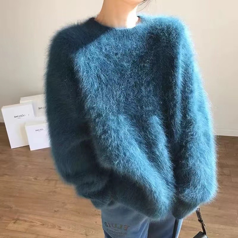 Premium mink fur sweater for women — image 10
