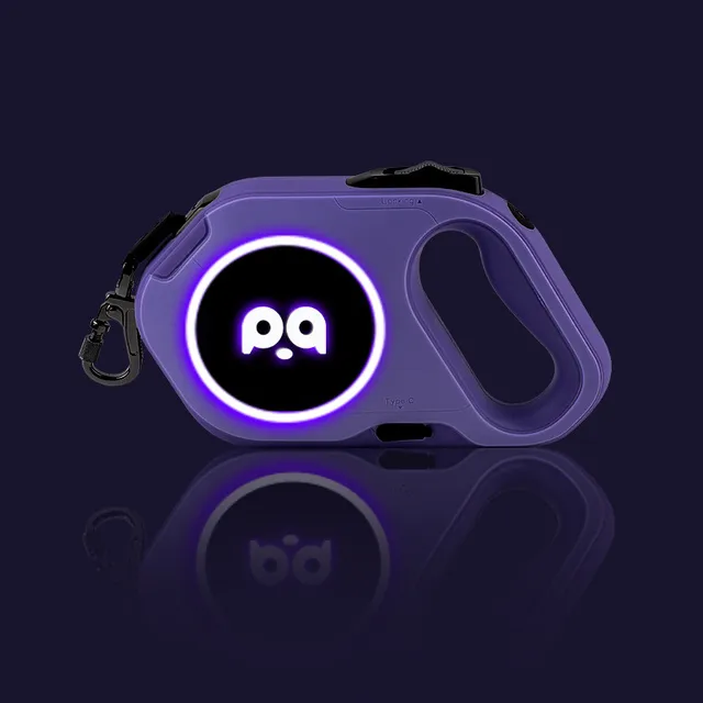 5M Automatic Retractable Dog Leash LED Luminous Leading Light Straps For Small Medium Dog Pet Flexi Walking Running Leashes — image 10