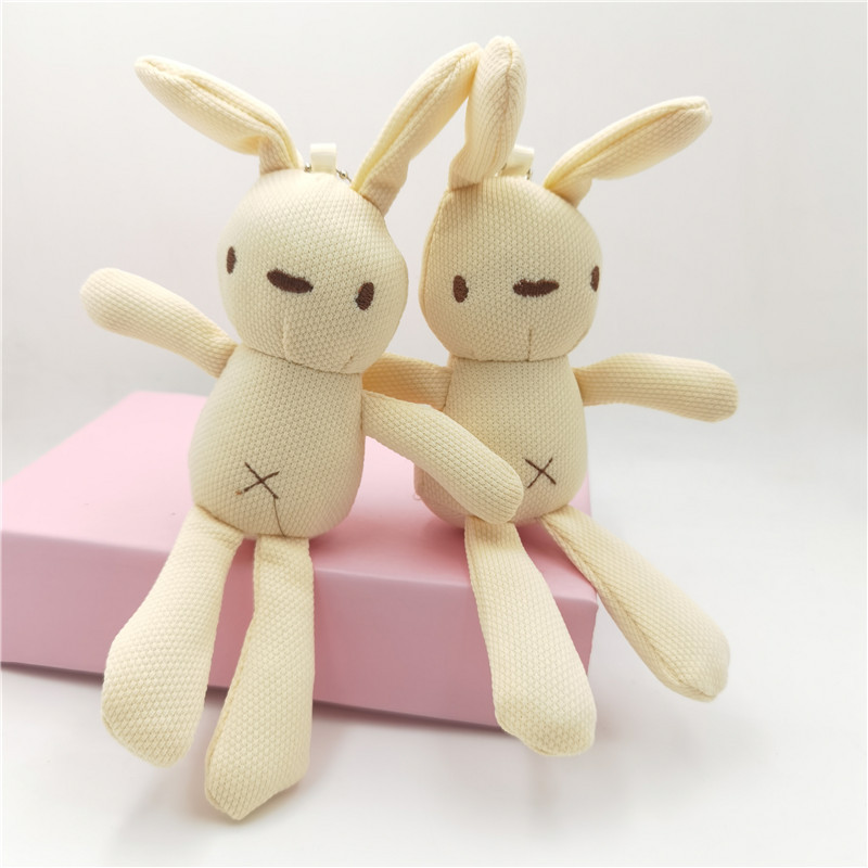 Korean Velvet Wishing Rabbit Bouquet Rabbit Corn Rabbit Doll Valentine's Day Bag Accessories Plush Rabbit Hand Gift — image 2