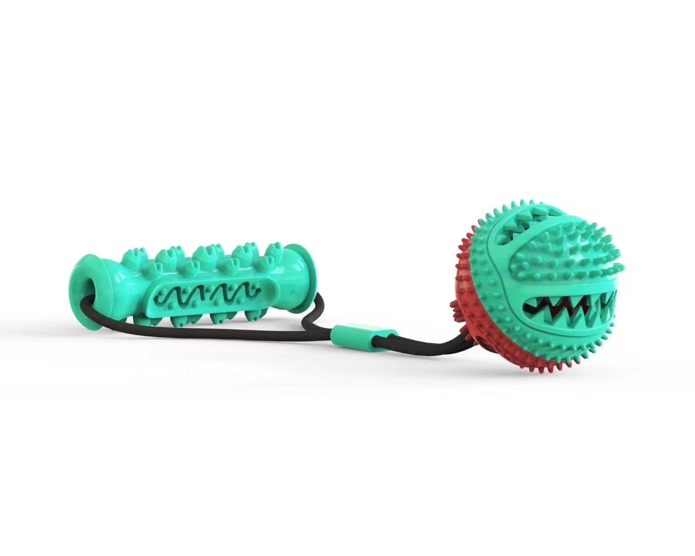 Pet Supplies Toy Combination Pull Rope Training Molar Bite Resistant Ball Dog Toy — image 5