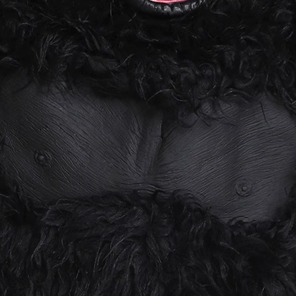 Children Monster Chimpanzee Cosplay Halloween Costumes Animal Plush Jumpsuit Mens Carnival Party Black Gorilla Dress Up Clothes — image 4