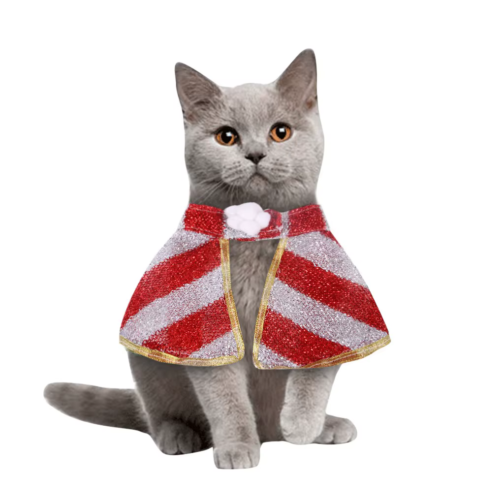 Cat Dog Christmas Cosplay Clothing Funny Dress Up Pet Accessories Pet's Lovely Winter Jackets Outfits — image 3