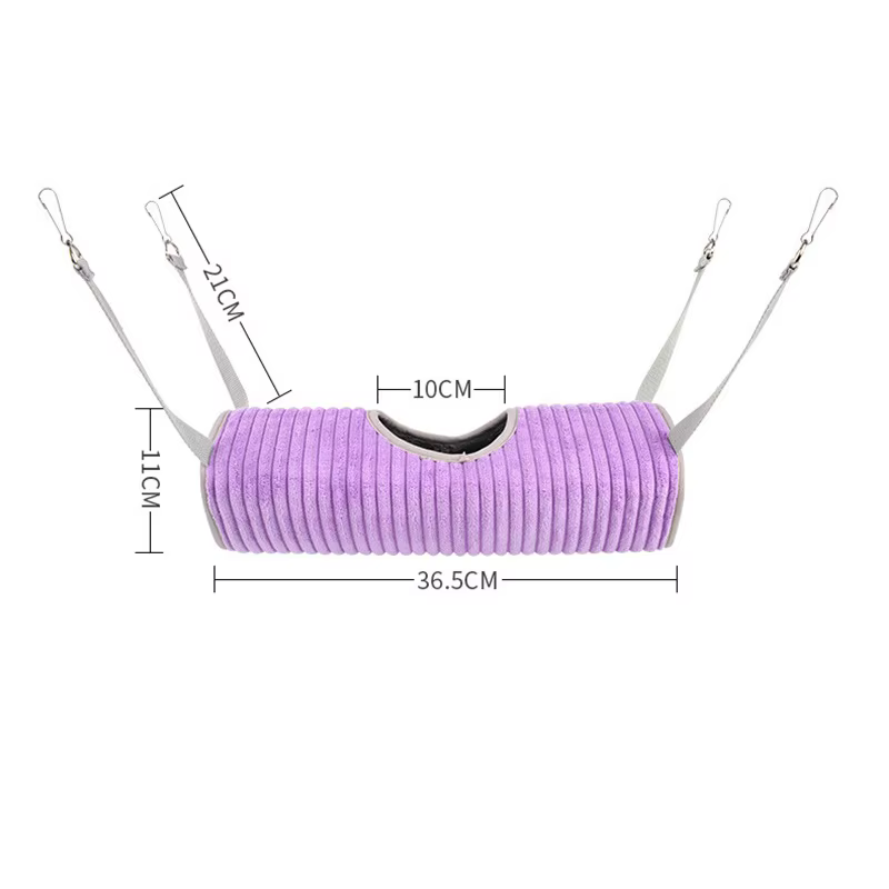 Hamster Hammock Ferret Hide Tunnel Warm Rat Hammock for Rodents Rats Accessories Rodent Hammock for Rat XCW05 — image 2