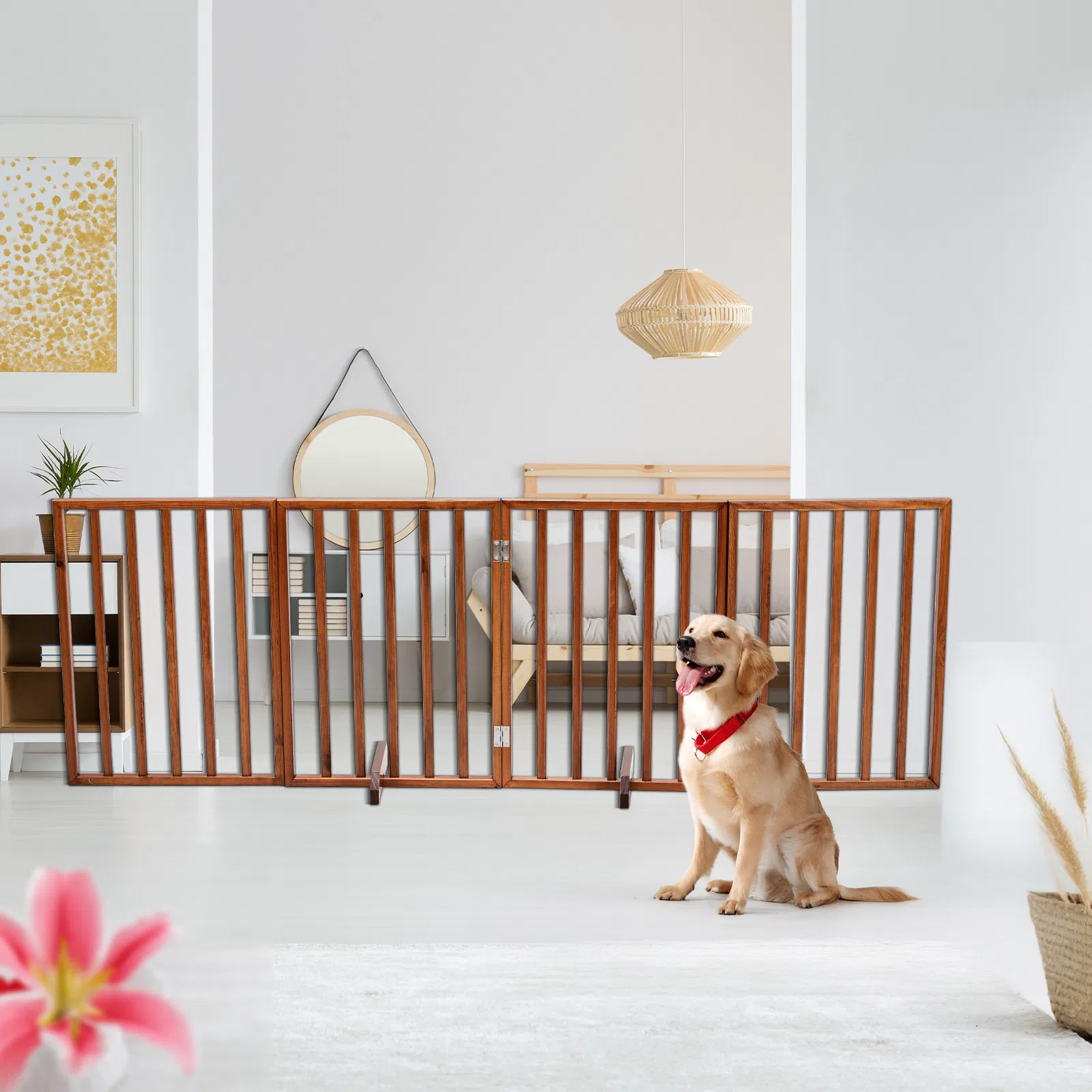 The Wooden Dog Fence Brown — image 6
