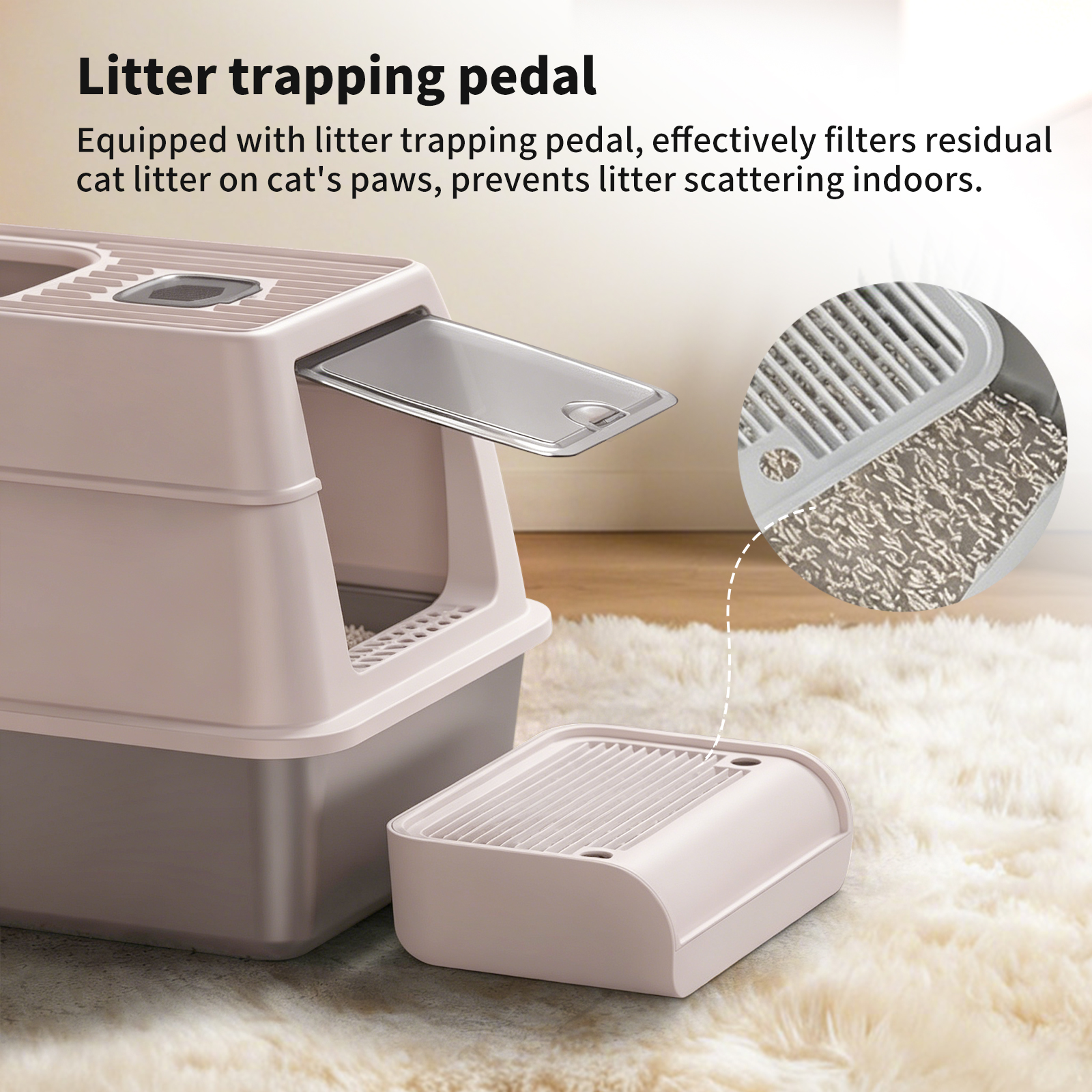 Stainless Steel Cat Litter Box - MSP001 — imagen 9