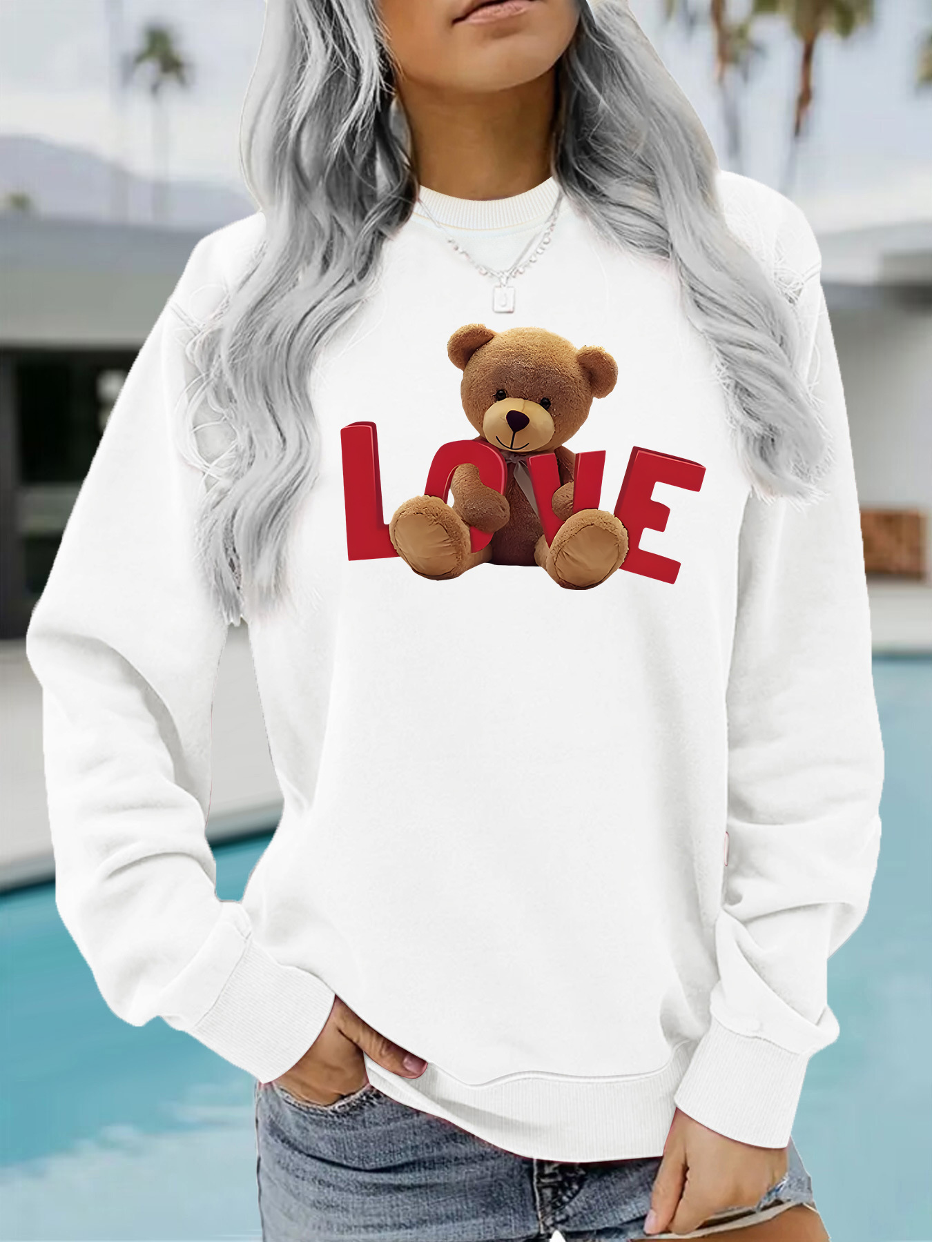 Little Bear Doll Valentine's Day Hoodie — image 7