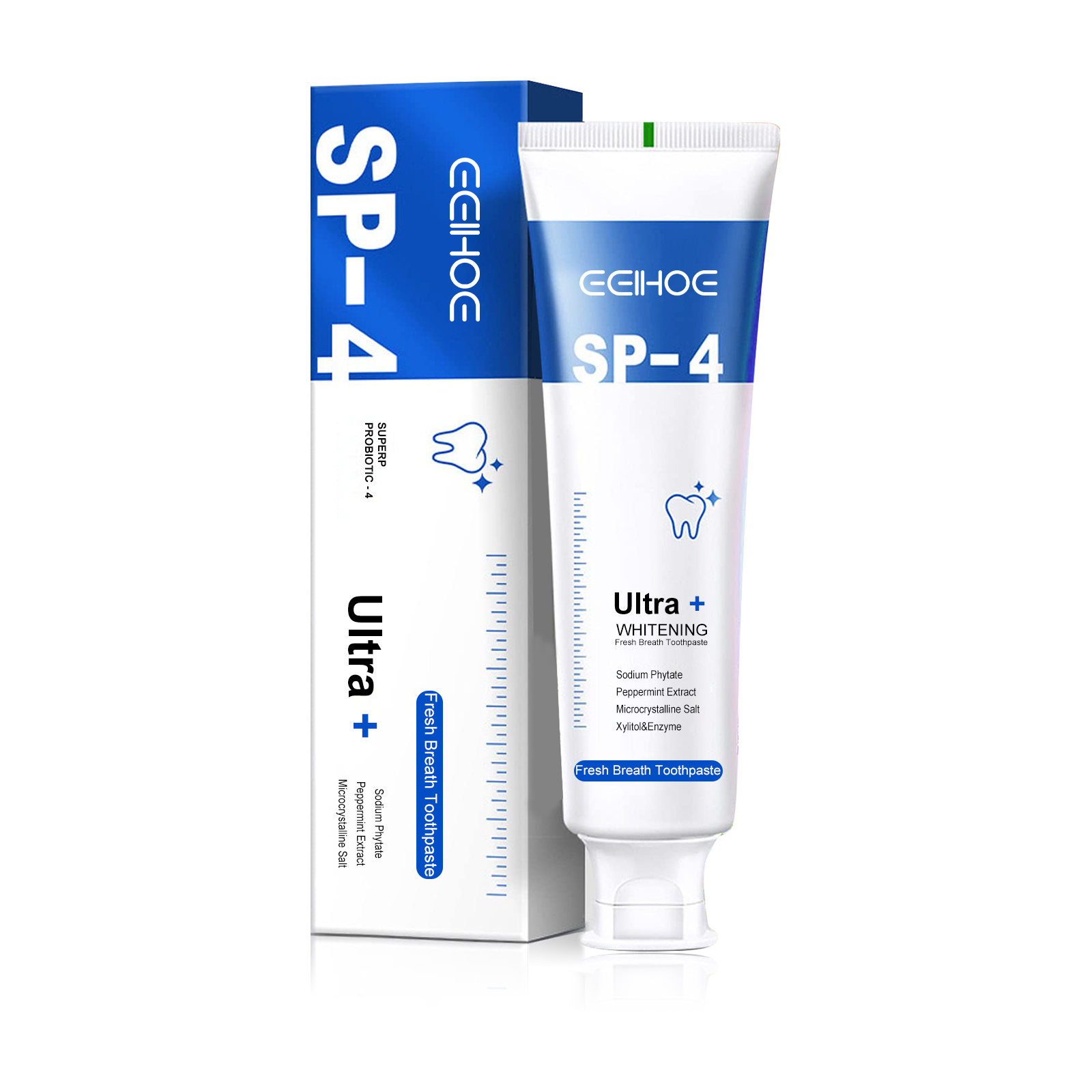 EELHOE Probiotic Brightening White Toothpaste For Oral Cleaning, Fresh Breath, And Gum Protection — image 7