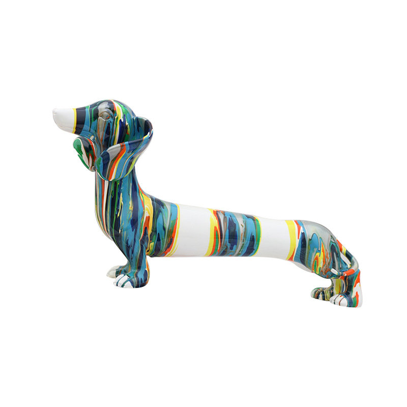 Cristal de Color para Manualidades - Perro Dálmata de Caricatura — imagen 1
