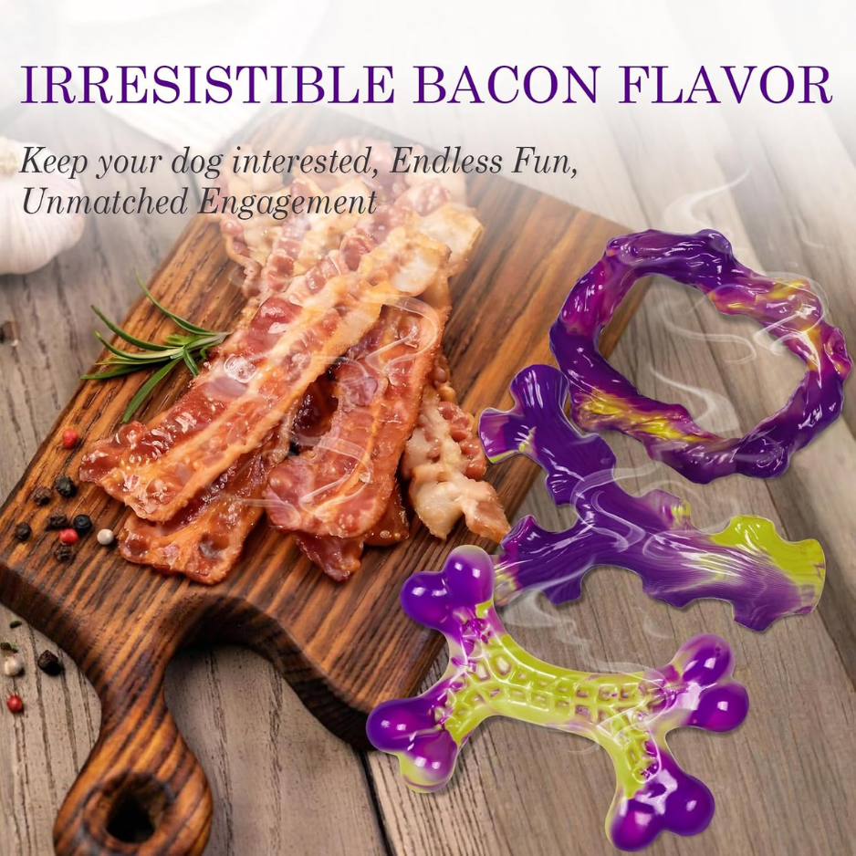 Tough Dog Toys For Aggressive Chewers 3 Pack, Indestructible Dog Toys For Large Dogs, Dog Chew Toys, Aggressive Chew Toys To Keep Them Busy — image 6