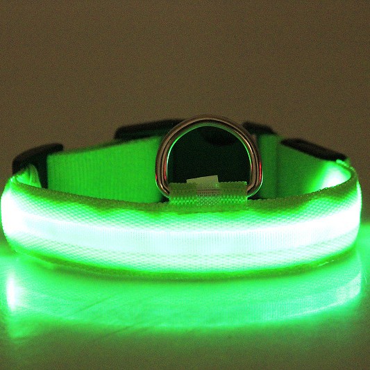 Collar de Perro LED Luminoso Noche — imagen 1