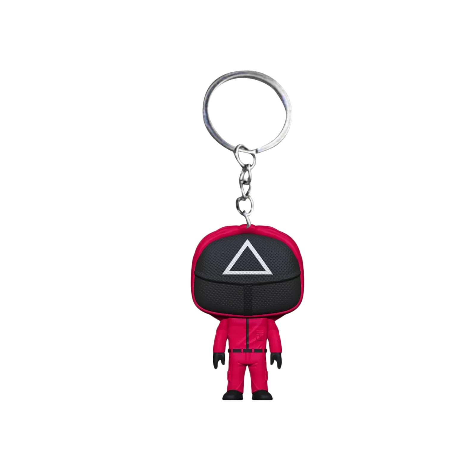 Squid Game Keychain Soldier Spopular Triangle Series Creative 3d Mini Doll Figurine Key Ring Car Backpack Pendant Gift Ornament — image 8