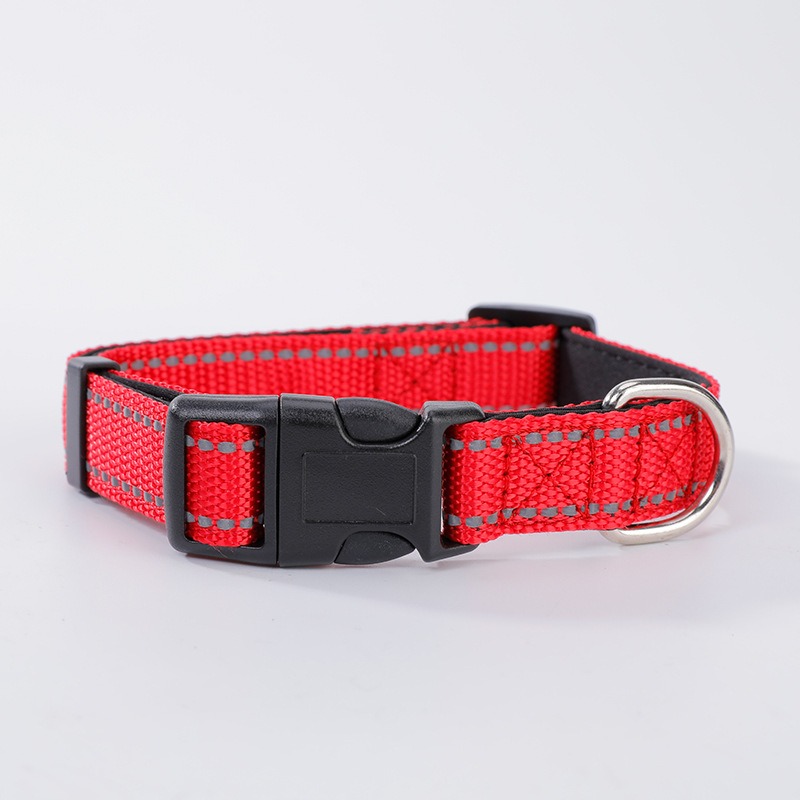 Nylon Material Reflective Neoprene Custom Color Dog Breakaway Collars Personalized — image 8