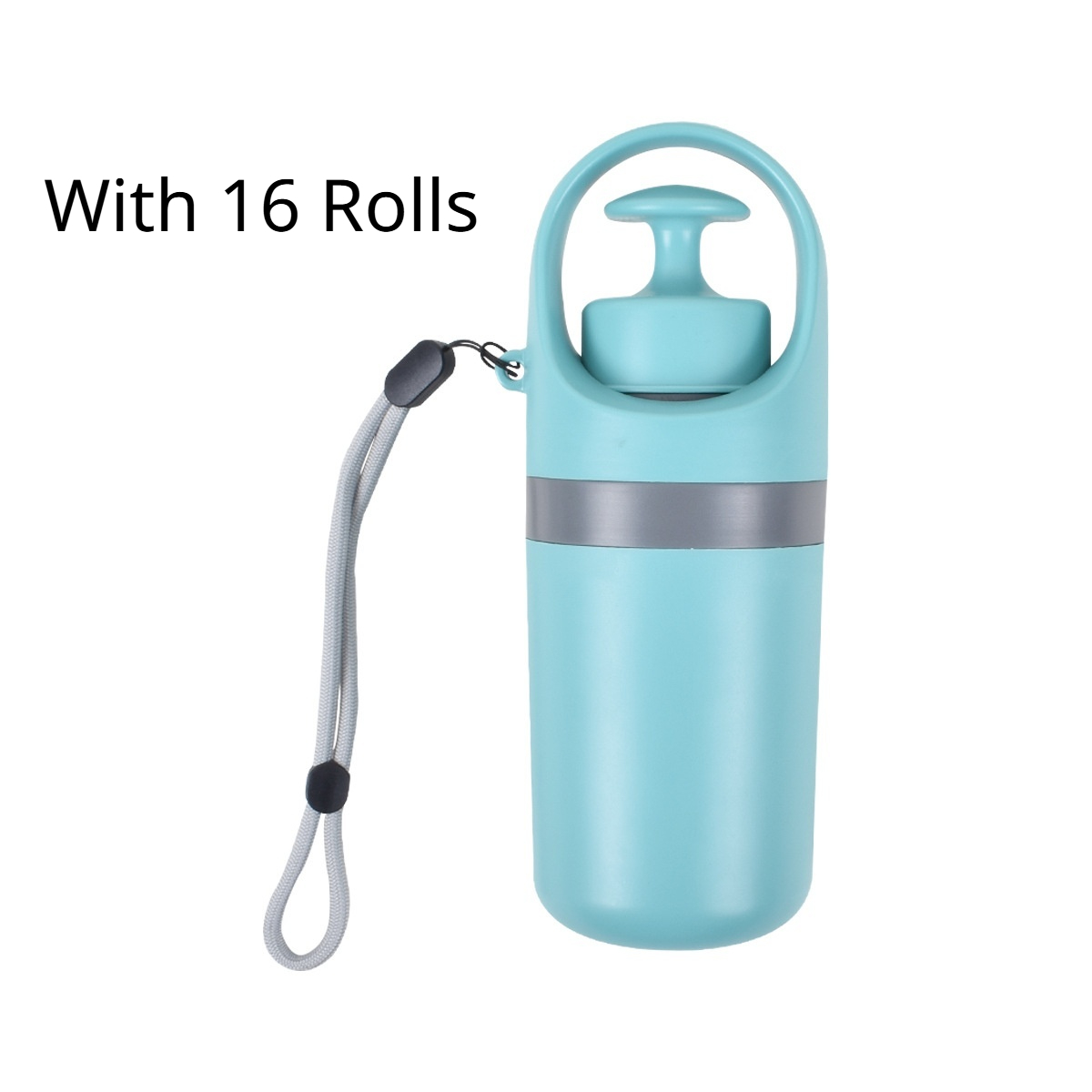 Soplador Portátil Ligero de Heces Caninas con Dispensador Integrado de Bolsas para Recoger Excrementos de Perros con Ganchos de 8 Patas — imagen 6