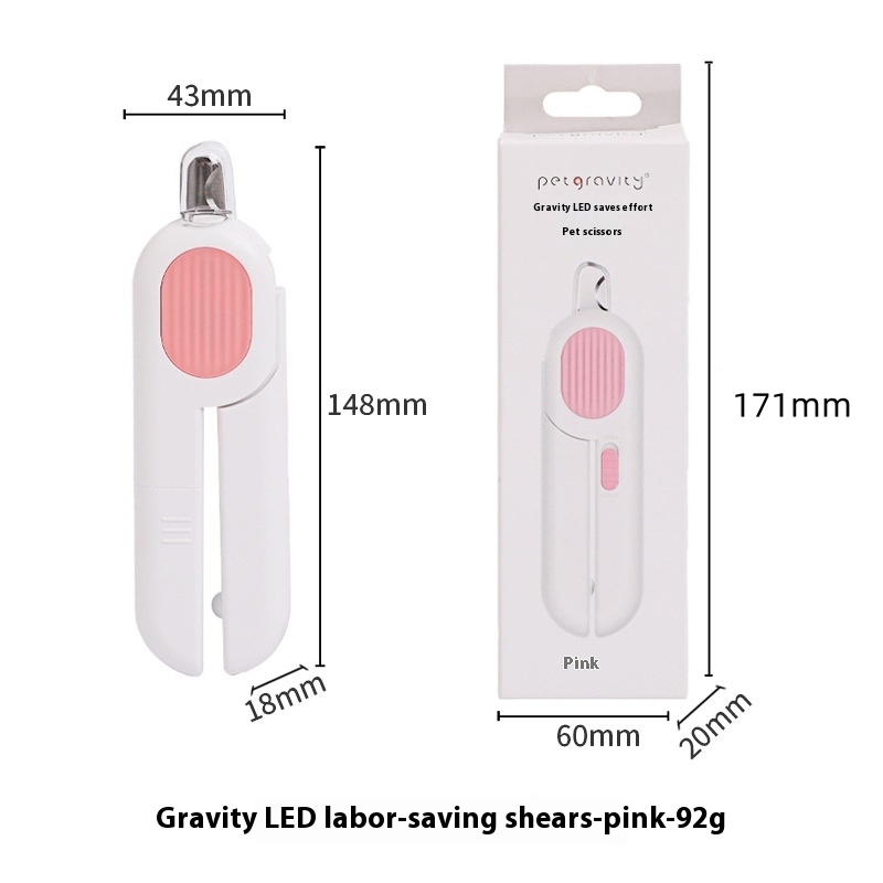 Tijeras de Uñas para Gatos LED con Función Automática — imagen 6