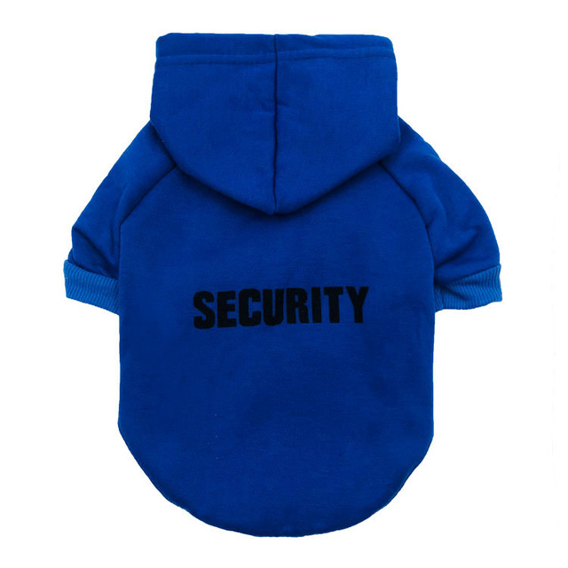 Security Cat Clothes Pet Cat Coats Jacket Hoodies For Cats Outfit Warm Pet Clothing Rabbit Animals Pet Costume — image 11